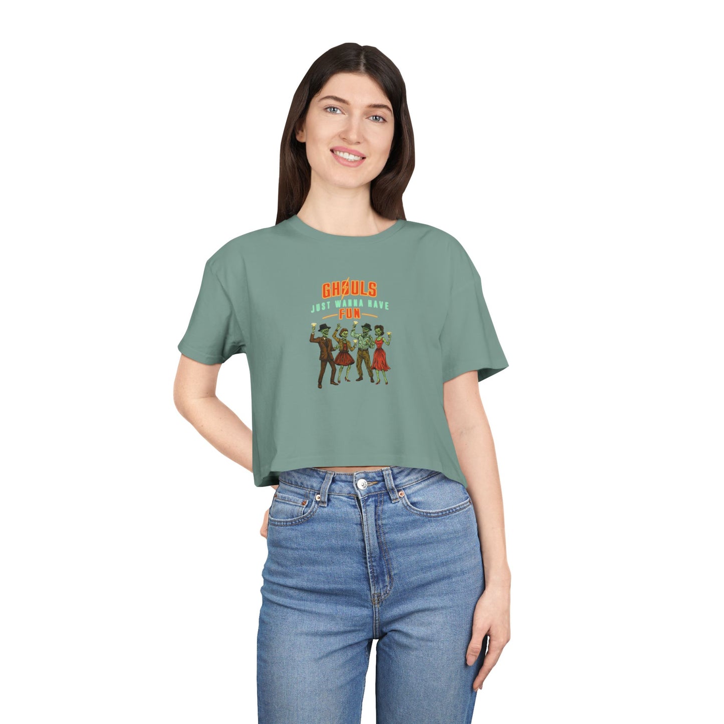 Ghouls Just Wanna Have Fun- Fallout Crop Top
